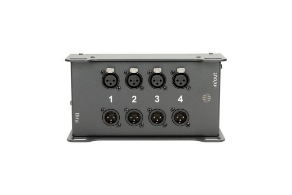 CATLink TRUSS 4-channel audio stageboxetherCON F||F - 4x XLR 3p F||M CATLink TRUSS 4-channel audio stageboxetherCON F||F - 4x XLR 3p F||M